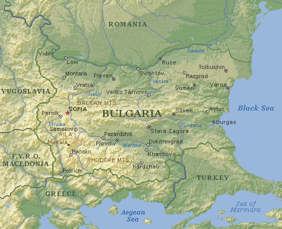 Burgas Map